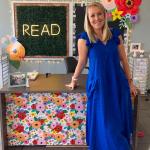 photo of Mrs. Page at desk